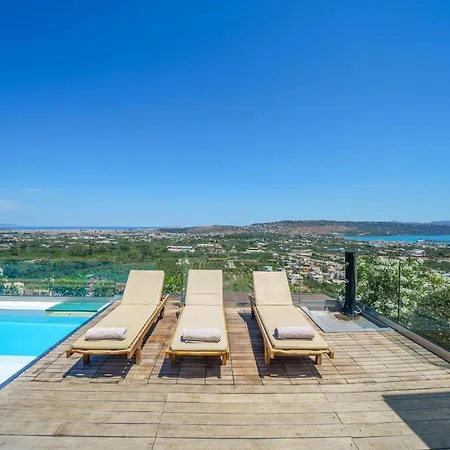 Kedria With A Panoramic Ocean View Βίλα Tsikalaria (Kydonia)