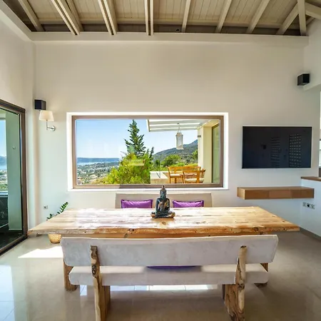 Kedria With A Panoramic Ocean View Βίλα *