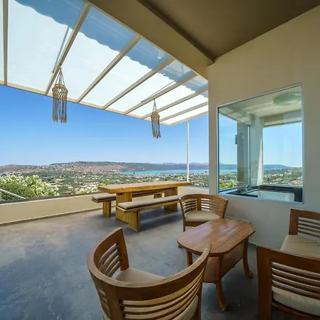 Βίλα Kedria With A Panoramic Ocean View Tsikalaria (Kydonia)